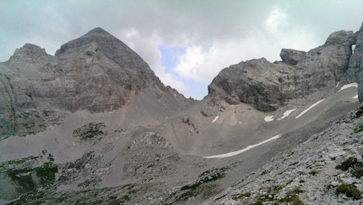 looking to the ridge